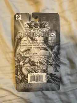 2002 YUGIOH METAL RAIDERS UNLIMITED BLISTER PACK - Factory sealed. - Image 2