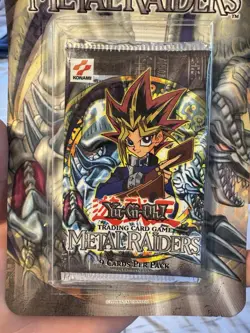 2002 YUGIOH METAL RAIDERS UNLIMITED BLISTER PACK - Factory sealed. - Image 3