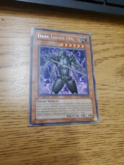 Yugioh - Dark Lucius LV6 - CDIP-EN010 - 1st Edition - Rare - LP/MP - Image 1