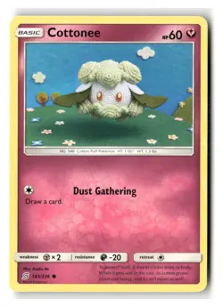 Cottonee 143/236 Common Unified Minds Pokemon Near Mint - Image 1