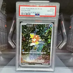 PSA 10 Magikarp 024/SV-P Chinese Metal Deck Box Set Promo Pokemon - Image 1