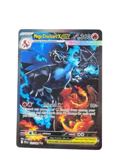 Pokemon TCG Mega Charizard X EX 125/094 Phantasmal Flames SAR Holo - Image 1