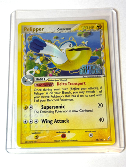 Pelipper [Reverse Holo] #26 Pokemon Crystal Guardians NM/LP - Image 1