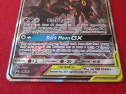 Pokemon TCG Umbreon & Darkrai GX SM241 Sm Holo LP - Image 3