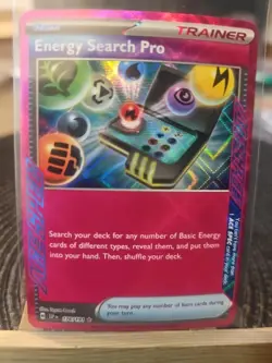 Pokemon TCG Energy Search Pro 176/191 Surging Sparks Ace - Image 1