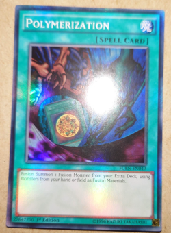 YuGiOh! Polymerization FUEN-EN049 Super Rare 1st Ed - Image 1