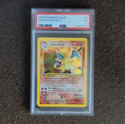Pokemon TCG Charizard 4/102 Base Set Holo Rare PSA 5 English 1999 - Image 1