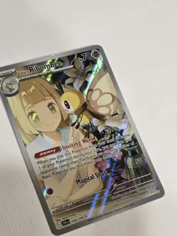 Pokemon Lillie's Ribombee IR 164/159 Journey Together Illustration Rare Full Art - Image 3