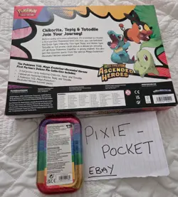 Pokemon Ascended Heroes First Partner Deluxe Pin Collection & Mini Tin NEW! - Image 4