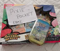 Pokemon Ascended Heroes First Partner Deluxe Pin Collection & Mini Tin NEW! - Image 5