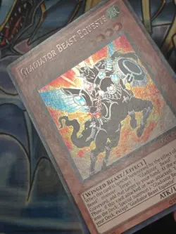 Gladiator Beast Equeste LCGX-EN251 Secret Rare Unlim NM - Image 3