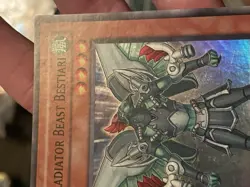 Yugioh - Gladiator Beast Bestiari CP07-EN004 Super Rare MP/LP - Image 3