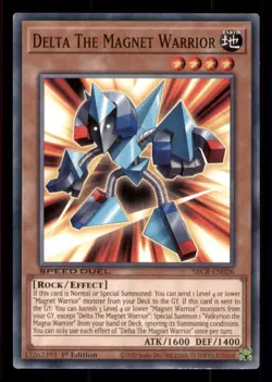 Yugioh Delta The Magnet Warrior #SBCB-EN026 Speed Duel: Battle City Box LP - Image 1