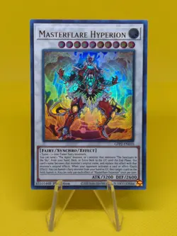 Yugioh - Masterflare Hyperion (GFP2-EN010) - Ultra Rare 1st Edition - Image 1