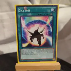 Yugioh Sky Iris OP03-EN009 Super Rare NM - Image 1