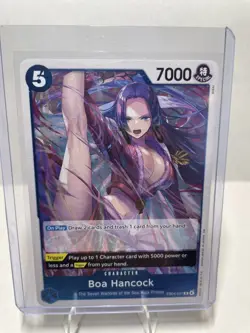 Boa Hancock - EB04-027 - The Azure Sea's Seven One Piece TCG NM - Image 1