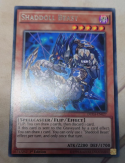 1st ed Shaddoll Beast rare DUEA-EN027 Yugioh - Image 1
