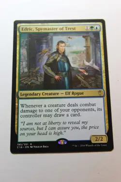 MTG Edric Spymaster of Trest x1- -Commander 2016-Lightly Played - Image 1