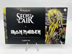 MTG Secret Lair X Iron Maiden Album Art Sealed Non Foil - Image 1