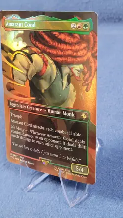 Amarant Coral (Borderless) 457 Commander: FINAL FANTASY Magic: The Gathering NM - Image 4