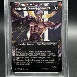Sephiroth, Fabled SOLDIER (0382) (Borderless) Final Fantasy PSA 10 GEM MINT - Image 4