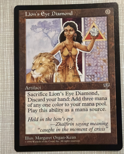 Lion's Eye Diamond Mirage MTG Magic: The Gathering - Image 1