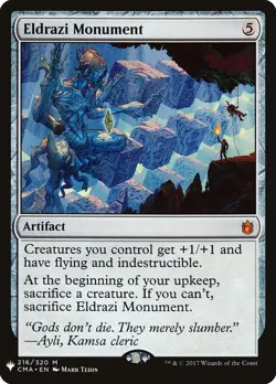 [1x] Eldrazi Monument (CMA) Near Mint, English Mystery Booster MTG Magic - Image 1