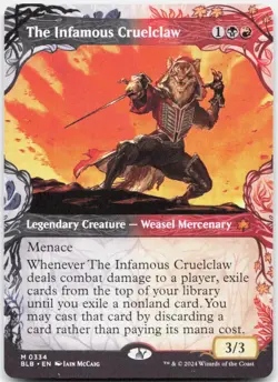 The Infamous Cruelclaw (Showcase) *Regular* BLB 334 NM - Image 1
