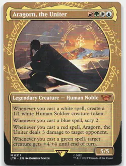 Aragorn, the Uniter (Showcase) *Regular* LTR 317 NM - Image 1