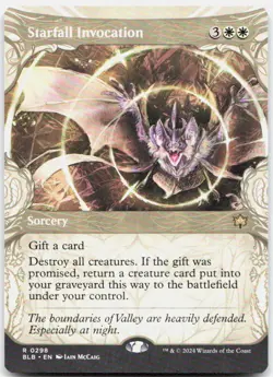 Starfall Invocation (Showcase) *Regular* BLB 298 NM - Image 1