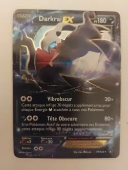 Darkrai EX 74/122 XY Rupture Turbo FR 2016 Pokemon JCC - Image 3