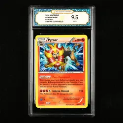TQG 9.5 MINT+ 2014 Pokemon ENG Pyroar 12/119 HOLO - Image 1