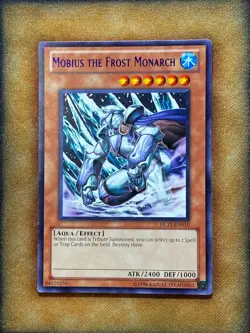 Yugioh Mobius The Frost Monarch DL11-EN010 Duelist League Rare PURPLE LP - Image 1