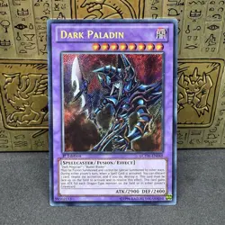 Yugioh Dark Paladin LCYW-EN048 Secret Rare 1st Edition NM - Image 1