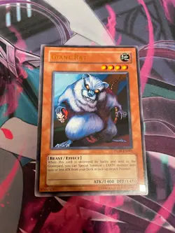YUGIOH - GIANT RAT - RARE - DL09 - BRONZE - LP - Image 1