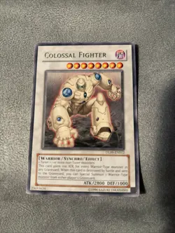 Colossal Fighter (DL09-Unlimited) NM Yugioh Green - Image 1