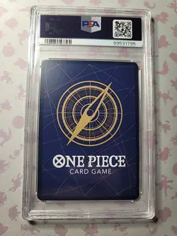 PSA 10 GEM MINT JAPANESE ONE PIECE 2024 ADIO OP09-023 ALTERNATE ART US SELLER - Image 2