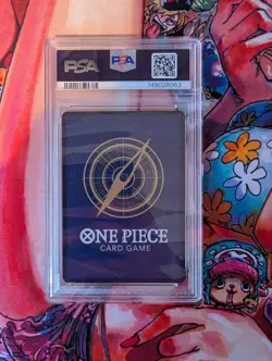 2026 ONE PIECE OP14-EB04-THE AZURE SEA'S SEVENALTERNATE ART #093 PERONA PSA 10 - Image 5