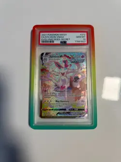 Sylveon VMAX 212/203 Alt Art Secret Rare 212/203 Evolving Skies PSA 10 Gem Mint - Image 1