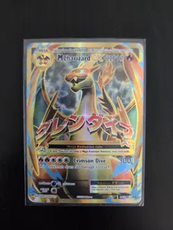 Pokemon TCG Mega-Charizard-EX Evolutions Holo Full Art Ultra Rare Card 101/108 - Image 1