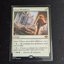 Magic The Gathering Card Final Showdown - Outlaws of Thunder Junction MTG NM - Image 1
