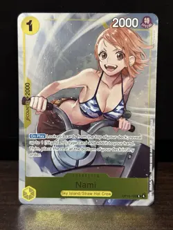 Nami OP15-108 DASH PACK PROMO Adventure On Kami’s Island One Piece TCG ENGLISH - Image 1