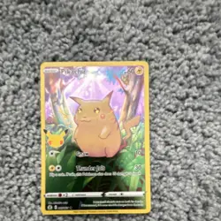 Pokemon Pikachu Holo Celebrations 25/25 Basic Card HP 60 Attack English - Image 1