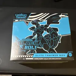 Pokemon Scarlet & Violet Black Bolt Elite Trainer Box Promo Card Sleeves English - Image 1