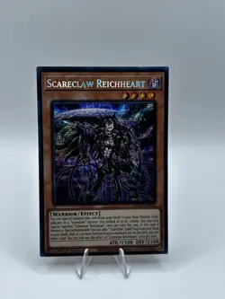 MP23-EN068 Scarecalw Reicheart Prismatic Secret Rare 1st Edition YuGiOh - Image 1