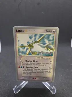 Pokemon 2006 World Championships Gold Star Latias Promo Card 105/107 - Image 1