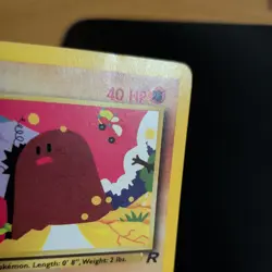 1ST EDITION DIGLETT 52/82 POKEMON CARD (TEAM ROCKET SET) - Image 5