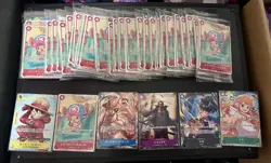 5 x One Piece Card Game SEALED Authentic Japanese McDonald’s Promos FULL SET - Image 2