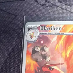 Pokemon TCG Blaziken Destined Rivals Illustration Card 192/182 - Image 2