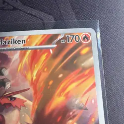 Pokemon TCG Blaziken Destined Rivals Illustration Card 192/182 - Image 3